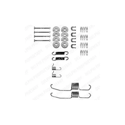 Imagen de DELPHI LY1106 Juego de accesorios, zapatas freno TOYOTA: Corolla VIII Compact, Liftback, VII Liftback
