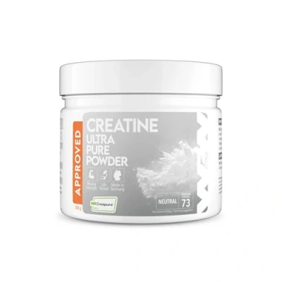 Imagen de WFN Approved Creatine Creapure Neutro 250 g Creatina monohidratada Polvo Vegano 83 Porciones Fabricado en Alemania Probado laboratorio externo