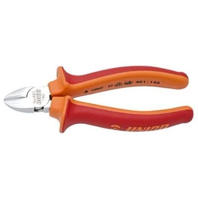 Imagen de Unior 610427 Alicate Corte Diagonal Aislado VDE 160 mm Serie 461/1VDEBI