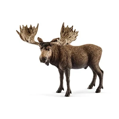 Imagen de schleich 14781 Alce macho, a partir de 3 años, WILD LIFE figura, 13 x 7 11 cm