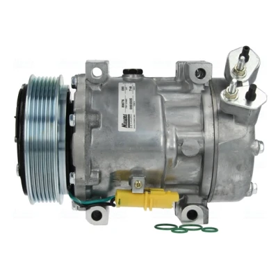 Imagen de NISSENS 89076 Compresor de Aire Acondicionado SD7V16 12 PAG 46 R 134 a CITROËN: Xsara Picasso, Hatchback, Berlingo / First I Furgón