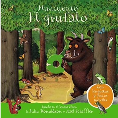 Imagen de El grúfalo. Minicuento (Castellano A PARTIR DE 0 AÑOS MANIPULATIVOS (LIBROS PARA TOCAR Y JUGAR), POP UPS Otros libros)