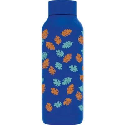 Imagen de Quokka Botella Termo Acero Inoxidable Solid Stone Blue 510 ML Stitch Tropical