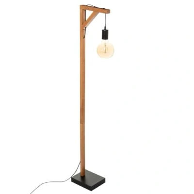 Imagen de Atmosphera Lámpara de pie «Wild» madera H148 cm