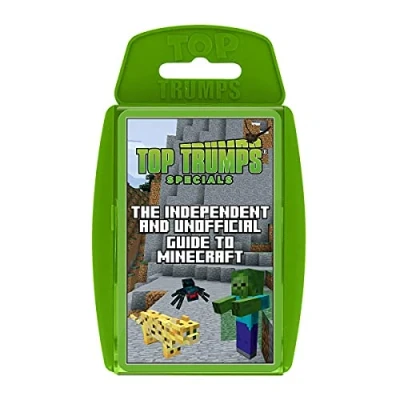 Imagen de Top Trumps Guía Independiente y no Oficial del Juego de Cartas Minecraft Specials, descubre si Shulkers es más Fuerte Que los limos, Regalos educativos Juguetes para Jugadores niños niñas a