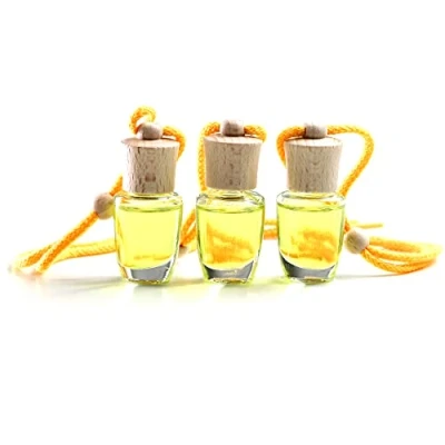 Imagen de MTM Ambientador para Coche con Aroma a Vainilla, Difusor de Madera, 3 Piezas