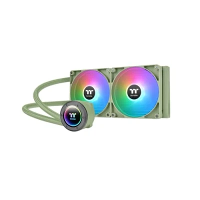 Imagen de Thermaltake TH280 V2 ARGB Sync CPU Liquid Cooler Matcha Green Edition All In One