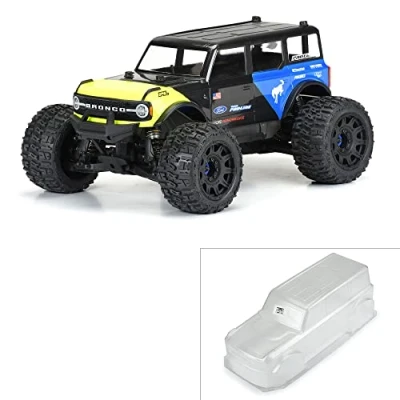 Imagen de Pro Line Racing PRO359400 1/8 2021 Ford Bronco Clear Body: MAXX, E REVO 2.0, Multicolor