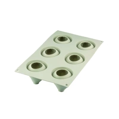 Imagen de Silikomart FRAGOLA E PANNA MOLDE DE SILICONA ø59 H 61 MM