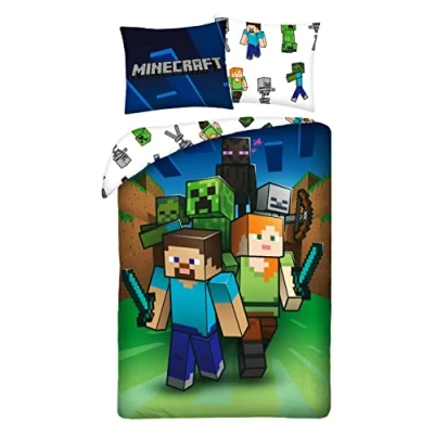 Imagen de Halantex Juego de Funda nórdica 140 x 200 cm y Almohada 70 90
