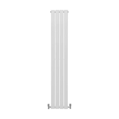 Imagen de Radiador Panel Plano Lujoso 1600x280mm 160x28cm Blanco Brillante Calefacción Calefactor Vertical Horizontal Montaje Pared Cocina Salón Baño Cepillo Limpieza Kit Reparación GRATIS Garantía 15 Años