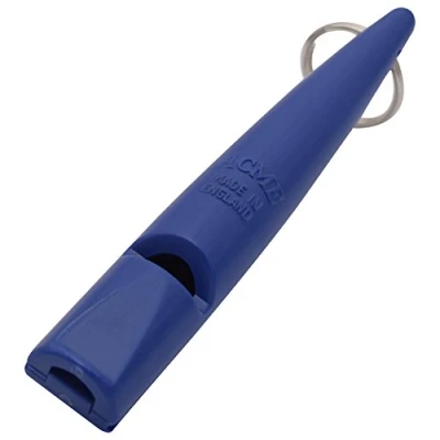 Imagen de ACME Silbato para perros n.º 211,5 con instrucciones (idioma español no garantizado), original de Inglaterra: alto y gran alcance (azul báltico)