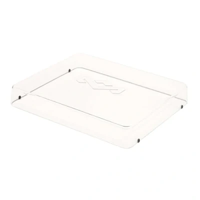 Imagen de House of Marley Cubierta de Polvo para Tocadiscos Bluetooth Compatible con Stir It Up y Simmer Down Vinilo, Protección Reproductor Vinilos, Transparente