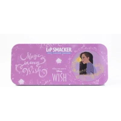 Imagen de Lip Smacker Wish &amp; Face Tin, Set de Maquillaje para Niñas Disney con Brillo Labial y Sombras Brillantes, Incluye Aplicadores, Regalos Princesas Creatividad Sin Fin