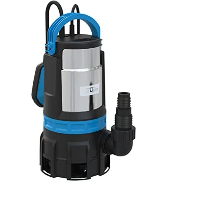 Imagen de Güde 94600 GS 750.1 Bomba sumergible combinada (750 W, 16.500 l/h, altura máxima de extracción 9 m, profundidad inmersión 7 m), color azul y negro