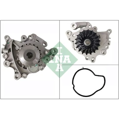 Imagen de INA 538 0882 10 Bomba de agua 18 para accionamiento con correa trapecial PEUGEOT: 208 I Hatchback, 308 II Furgón / Hatchback norauto