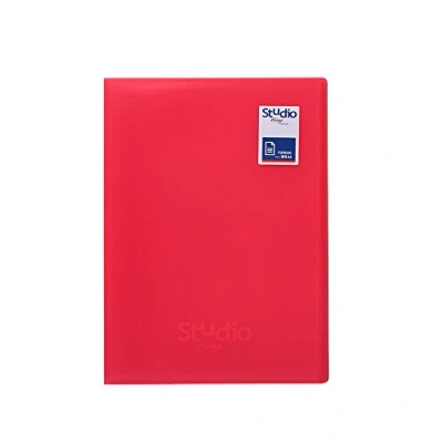 Imagen de Pardo Studio Style Carpeta 50 fundas tapas polipropileno, color rosa