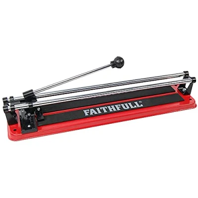 Imagen de Faithfull FAITLC400 Cortador de Azulejos Pared y Suelo 400 mm Cuadrado, 280 en Diagonal, Capacidad Corte 10 Grosor