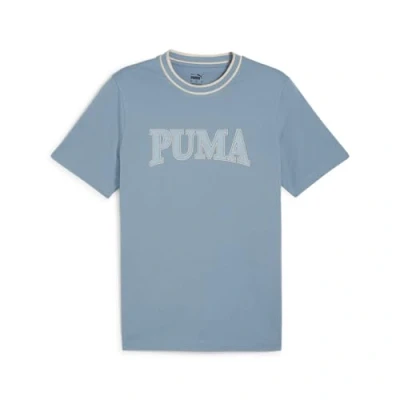 Imagen de Puma Squad Graphic Camiseta estampada, Hombre, Talla: Medium, Zen blue