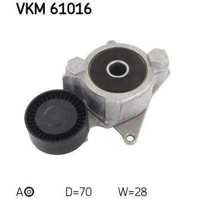 Imagen de SKF VKM 61016 Polea Tensora TOYOTA: Avensis II Berlina, Verso, Hatchback, LEXUS: IS 2