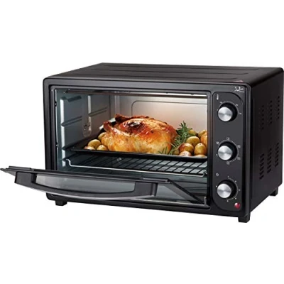 Imagen de Mini horno Jata HN936, Convección, 1500W, 36 L, Grill, Para pollo asado, Temperatura regulable, Negro