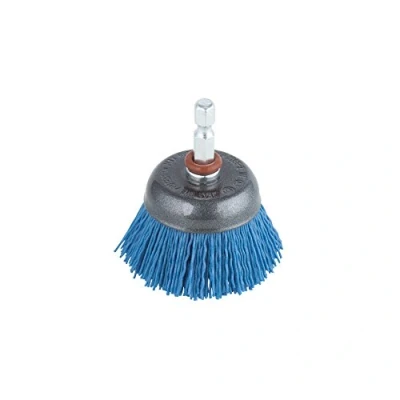 Imagen de wolfcraft Cepillo de copa alambre nylon, suave I 2728000