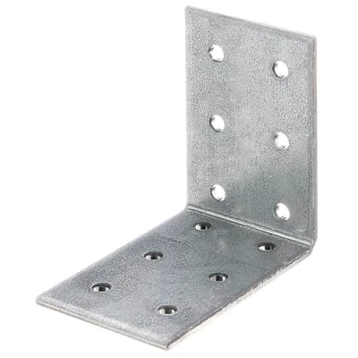 Imagen de Alberts 329761 Escuadra perforada (galvanizada, 60 x 40 mm, 45 unidades)