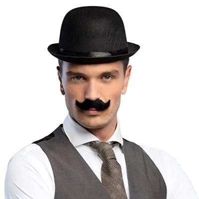Imagen de Boland Barba, autoadhesiva, poliéster, accesorio, maquillaje, disfraz, carnaval, fiesta de disfraces