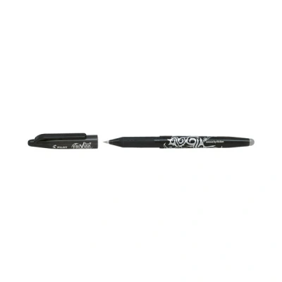 Imagen de Pilot Frixion Ball Bolígrafo borrable Roller Tinta De Gel Negro Punto Medio (Caja 12 unidades)