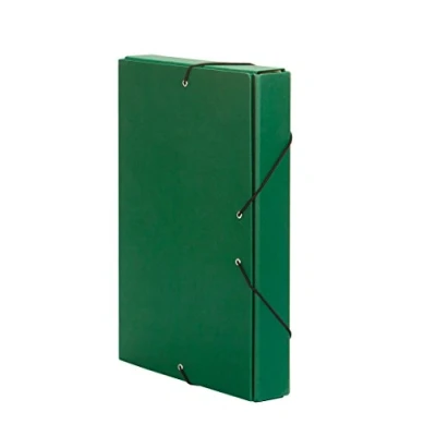 Imagen de PARDO 153018 Carpeta de proyectos con gomas, 70 mm, color verde
