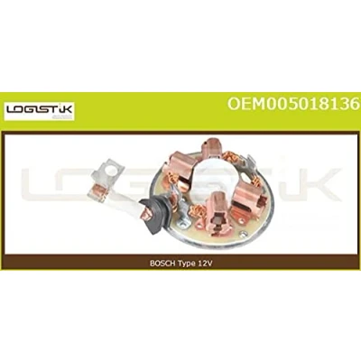 Imagen de CASCO CBH10136GS Soporte, escobillas de carbón