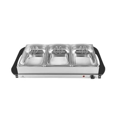 Imagen de Stay Hot SH 4.1 Calentador de Buffet 2 en 1, 200 W, solución Ideal para bufés, Fiestas y cenas Familiares, Capacidad 7,5 L