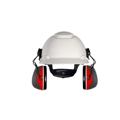 Imagen de 3M PELTOR X3P3 Orejeras para casco con anclaje P3E 32db (1 orejera/caja), rojo