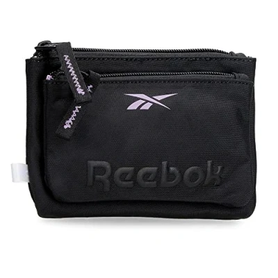 Imagen de Reebok Linden Neceser Dos Compartimentos Negro 17x9x2 cms Poliéster