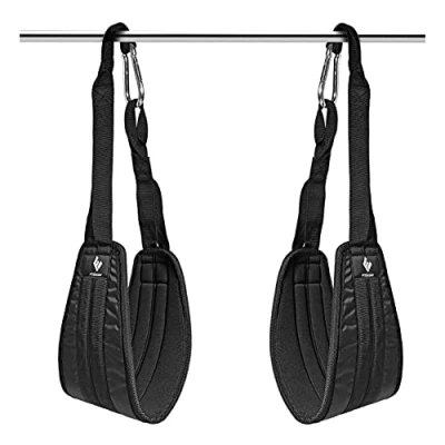 Imagen de FitEngine trabillas Para abdominales con mosquetón, el brazo entrenamiento de la vientre Alivio los brazos y hombros barra puerta o gimnasia Hasta 150 kg