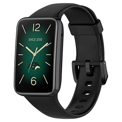 Imagen de Wandeful Correa para Xiaomi Mi Band 7 Pro Pulsera, Coloridos Reloj Silicona Reemplazar Banda Pulsera (Negro)