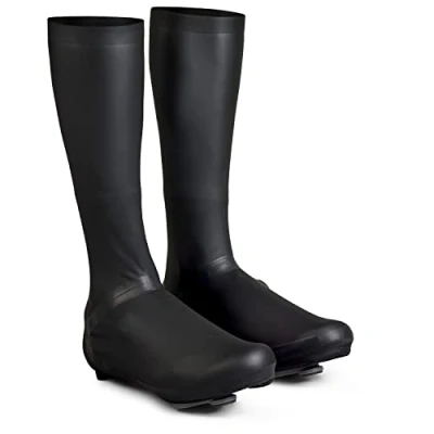 Imagen de GripGrab Aqua Shield High Cut Pro Road Bike Rain Aero Shoe covers Zipperless Cycling Perfo, Cubrebotas Ciclismo Unisex Adulto, Negro, L 42 43