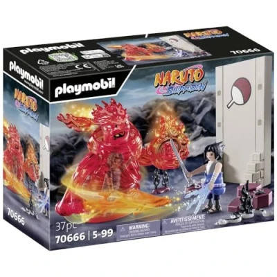 Imagen de PLAYMOBIL Naruto Shippuden 71096 Uzumaki con Shuriken y Kunai, diversión de Juego Creativo para Fans del Anime Grandes Detalles Extras auténticos, Set 7 Piezas, a Partir 5 años