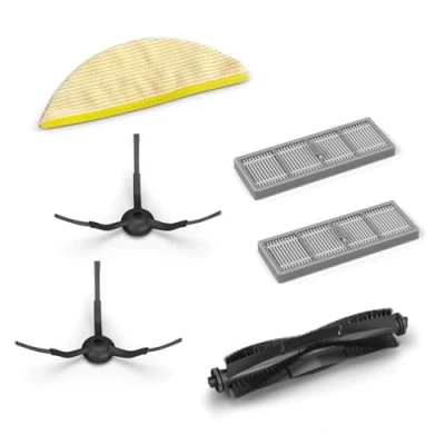 Imagen de Kärcher Juego De Accesorios para El Robot Aspirador Rcv 5, Blanco y Negro, 190 mm x 125 82