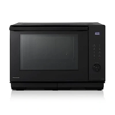 Imagen de Panasonic NN DS59NMETG Microondas Combi 4 En 1, Horno Grill, Superficie Plana, 27 Litros, 1000 W, Cocción Dos Niveles, Sensor Genius, 32 Programas, Bandeja Para Limpieza Fácil, Negro