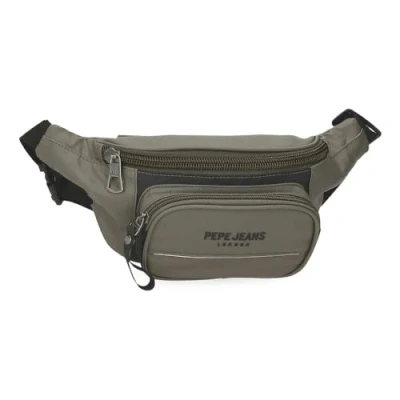Imagen de Pepe Jeans Dortmund Riñonera Verde 30x13x5 cms Poliéster by Joumma Bags