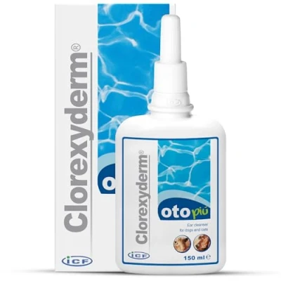 Imagen de ICF Livisto Clorexyderm OTO Piu Limpiador de oídos (2 x 150 ml)