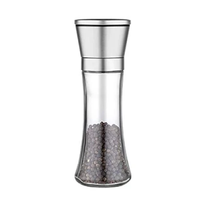 Imagen de Molinillo De Sal Y Pimienta, Condimento Con Espesor Ajustable, Pimienta Manual ErgonóMico Para Cocina, Paquete Individual (Tall)