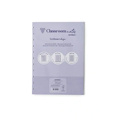Imagen de Recambio EcoSmart A4 50Hojas 100G ClassroomMates Cuadrícula 5mm