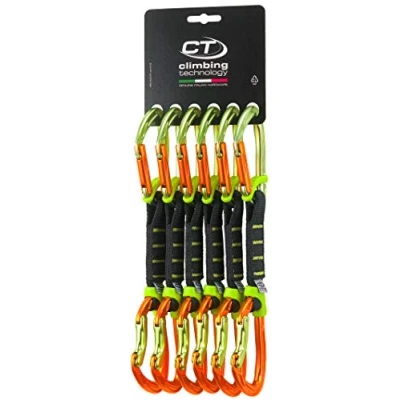 Imagen de Climbing Technology Nimble Fixbar Set Pro Remisión, Adultos Unisex, Verde Naranja, 12 cm