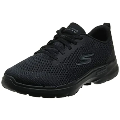 Imagen de Skechers Go Walk 6 Bold Vision, Zapatillas Mujer, Negro, 42 EU