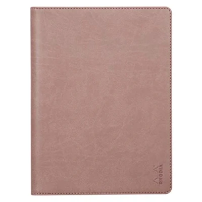 Imagen de Clairefontaine ES RHODIA 216009C Cuaderno y portadocumentos Rhodiarama N 16 de madera rosa para bloc notas o cuadernos formato A5 (14,8 x 21 cm) piel italiana premium