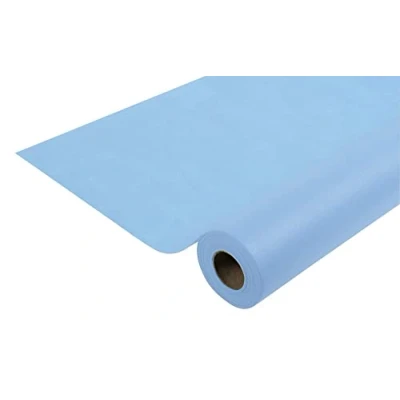 Imagen de Pro Nappe Ref R782525I Mantel no tejido spunbond desechable Rollo de 25 M largo X 1,20 ancho Color azul cielo Material resistente al desgarro, repelente agua y que se puede limpiar