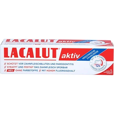 Imagen de Lacalut Pasta de dientes activa, Envase 1 (1 x 100 ml)