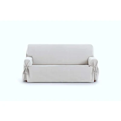 Imagen de Eysa Levante Funda de sofá, Algodón, Blanco, 2 PLAZAS